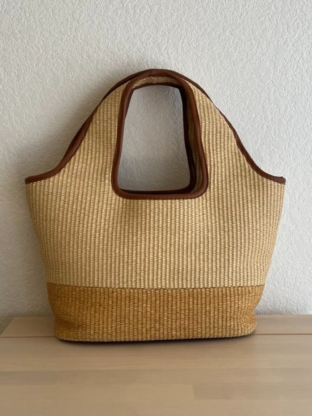 Tuckernuck x Studio McGee Bag Raffia Adrian Tote - Picture 2 of 9